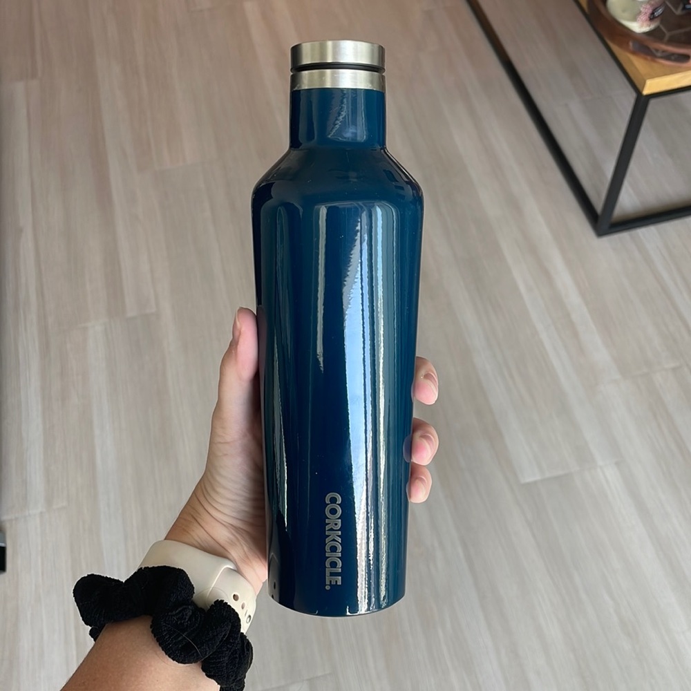 Corkcicle canteen 16 oz gloss navy